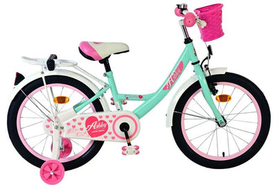 Vélo enfant Volare Ashley - filles - 18 pouces - vert