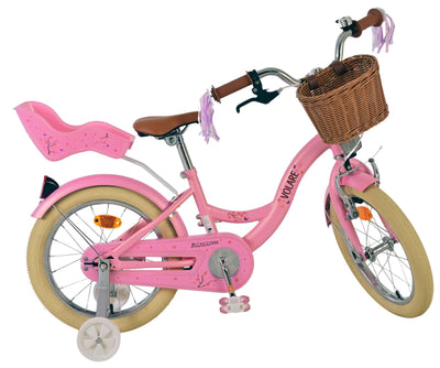 Vélo pour enfants Volare Blossom - filles - 16 pouces - rose
