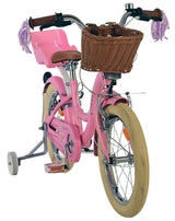 Vélo pour enfants Volare Blossom - filles - 16 pouces - rose - deux freins à main - afbeelding 6
