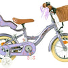Vélo pour enfants Volare Blossom - filles - 12 pouces - violet - deux freins à main