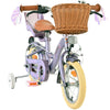 Vélo pour enfants Volare Blossom - filles - 12 pouces - violet - deux freins à main