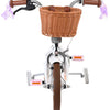 Vélo enfant Volare Blossom - filles - 12 pouces - blanc
