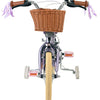 Vélo pour enfants Volare Blossom - filles - 14 pouces - violet - deux freins à main