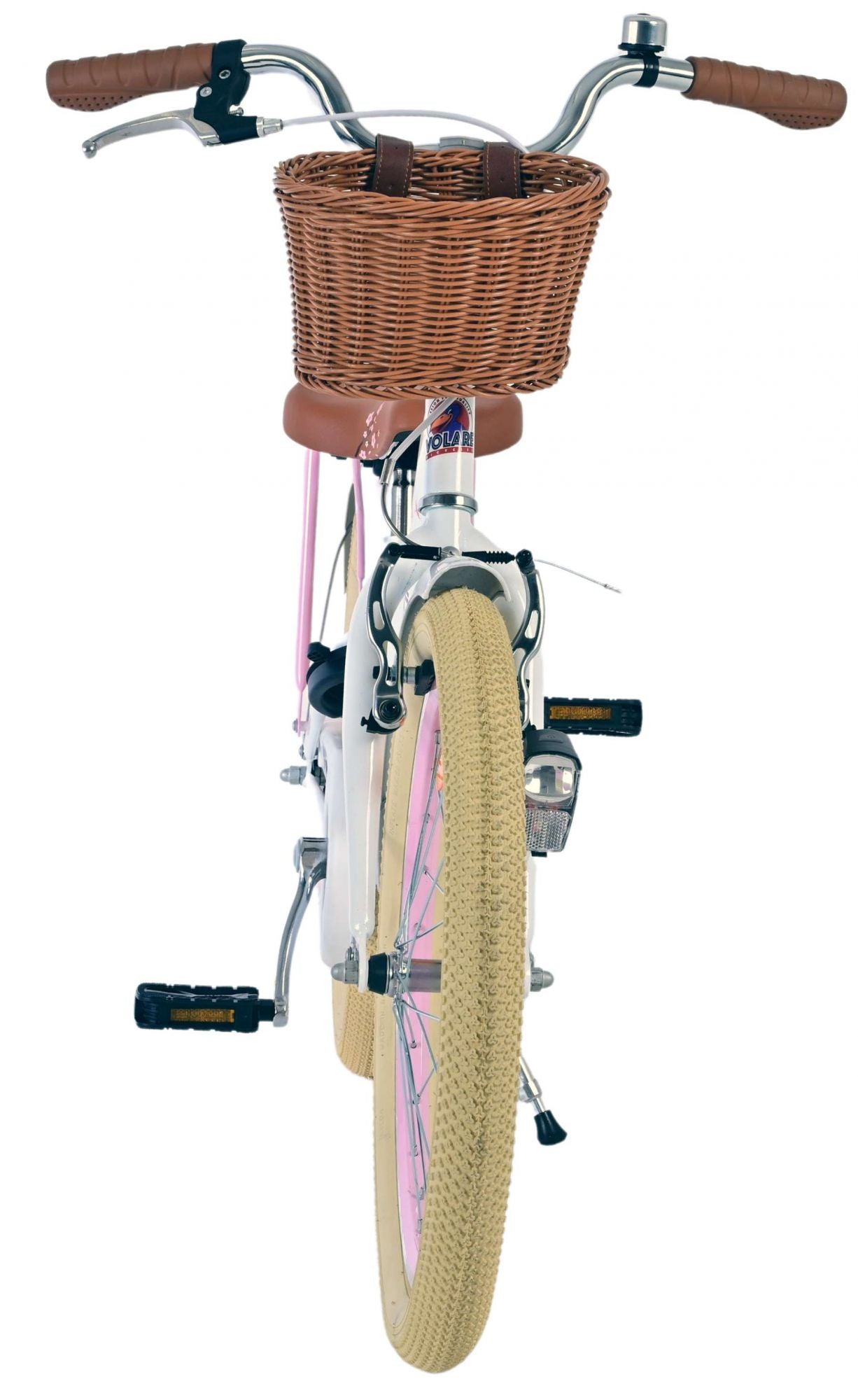 Volare Blossom Children's Bicycle - Girls - 20 pouces - blanc