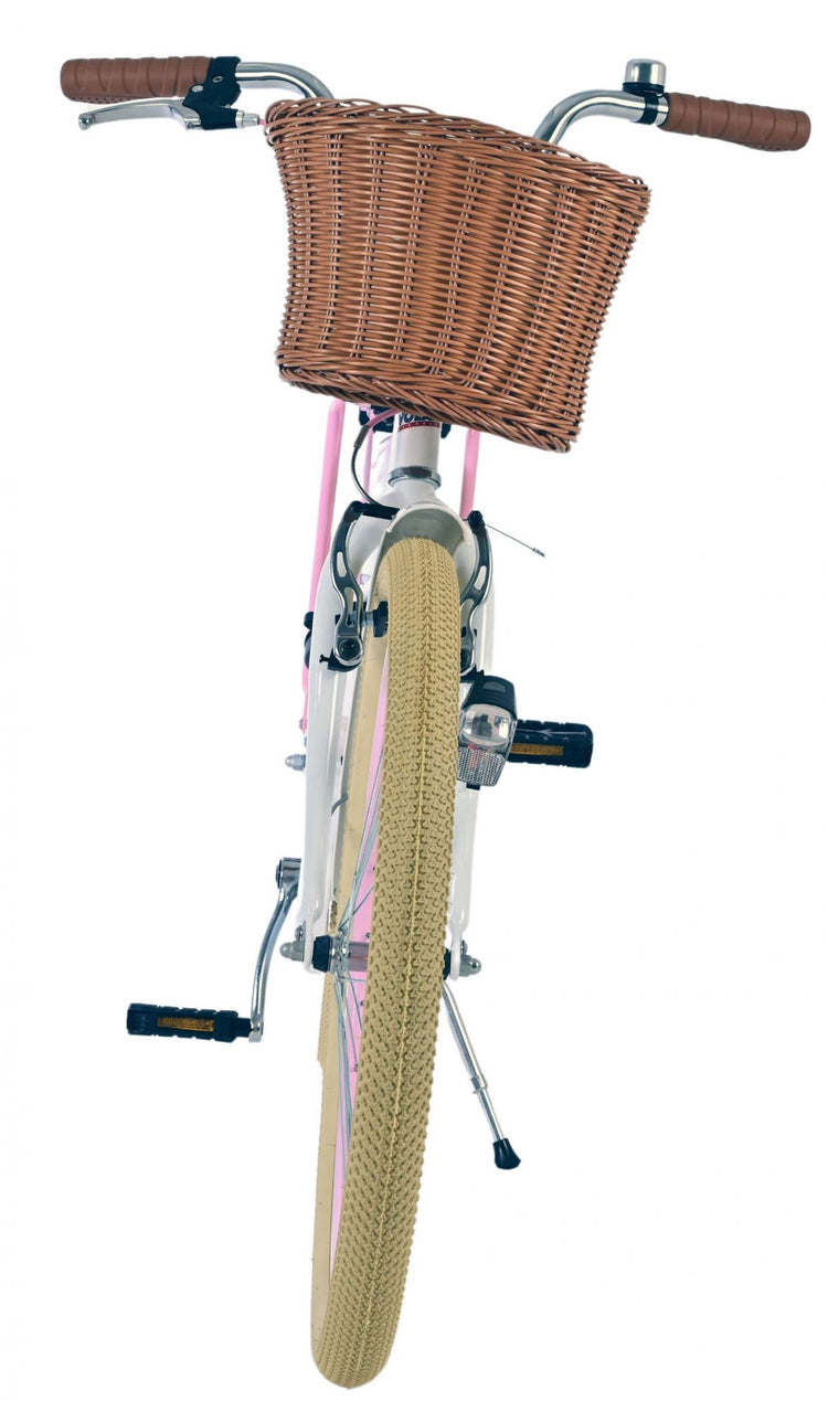 Volare Blossom Children's Bike - Girls - 24 pouces - blanc