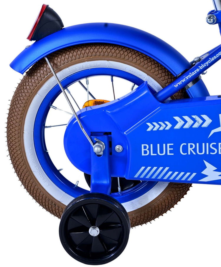 Volare Blue Cruiser Children's Bicycle - Boys - 12 pouces - bleu - 95% assemblé