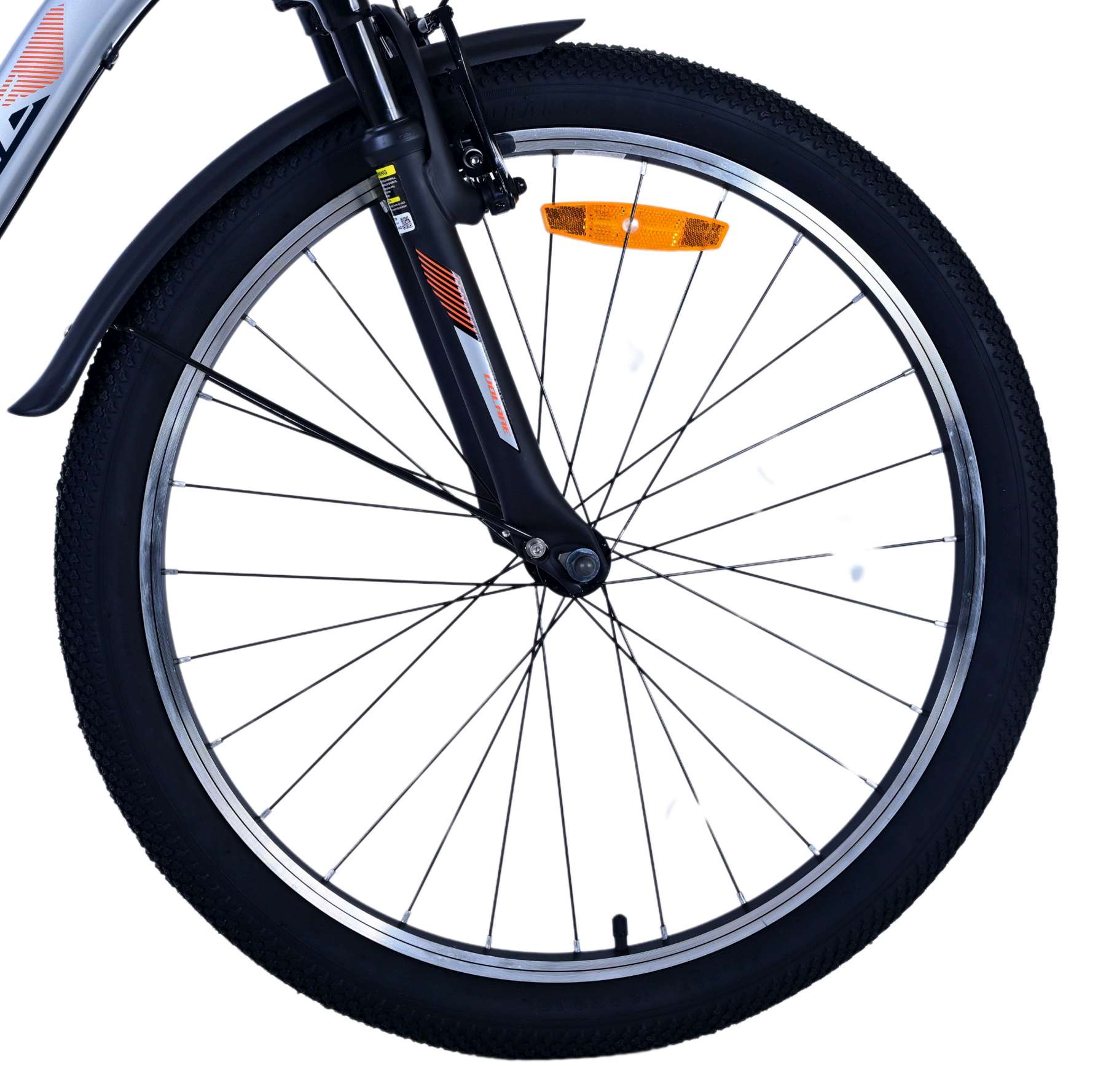 Volare Cross Children's Bicycle - Boys - 24 pouces - argent - 3 engrenages