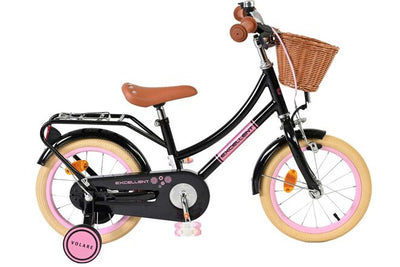 Excellent vélo pour enfants Volare - filles - 14 pouces - noir