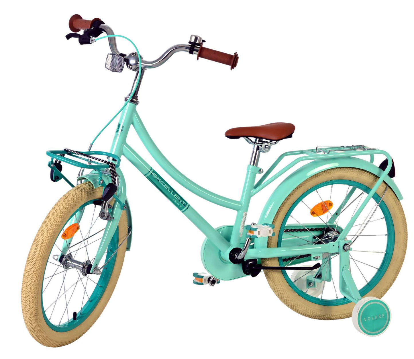 Excellent vélo pour enfants Volare - filles - 18 pouces - vert