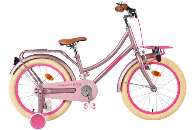 Excellent vélo pour enfants Volare - filles - 18 pouces - rose mat