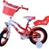 Volare le vélo pour enfants - filles - 12 pouces - blanc rouge