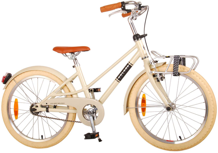 Volare Melody Children's Bicycle - Girls - 20 pouces - Sand - collection Prime