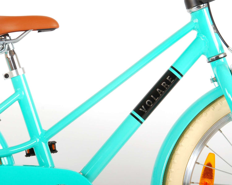 Volare Melody Children's Bicycle - Girls - 20 pouces - Turquoise - Collection Prime