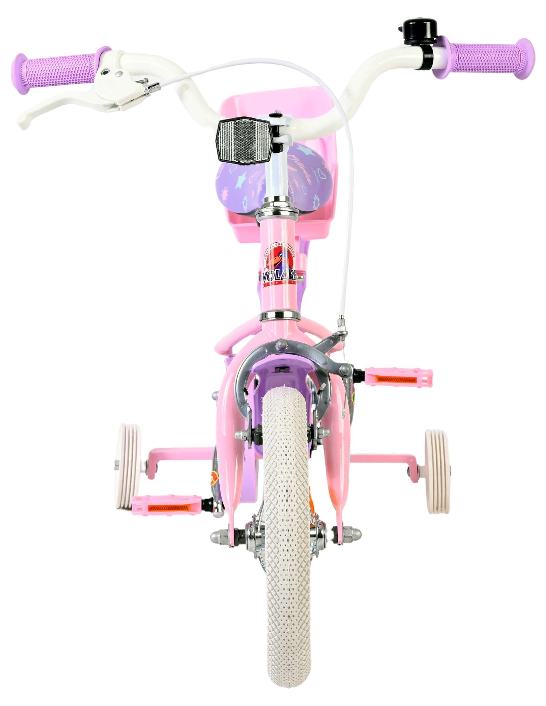Vélo pour enfants Volare Olivia - filles - 12 pouces - rose