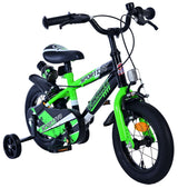 Volare Sportivo Child's Bike Boys 12 pouces Green Black Two Hand freins - afbeelding 5