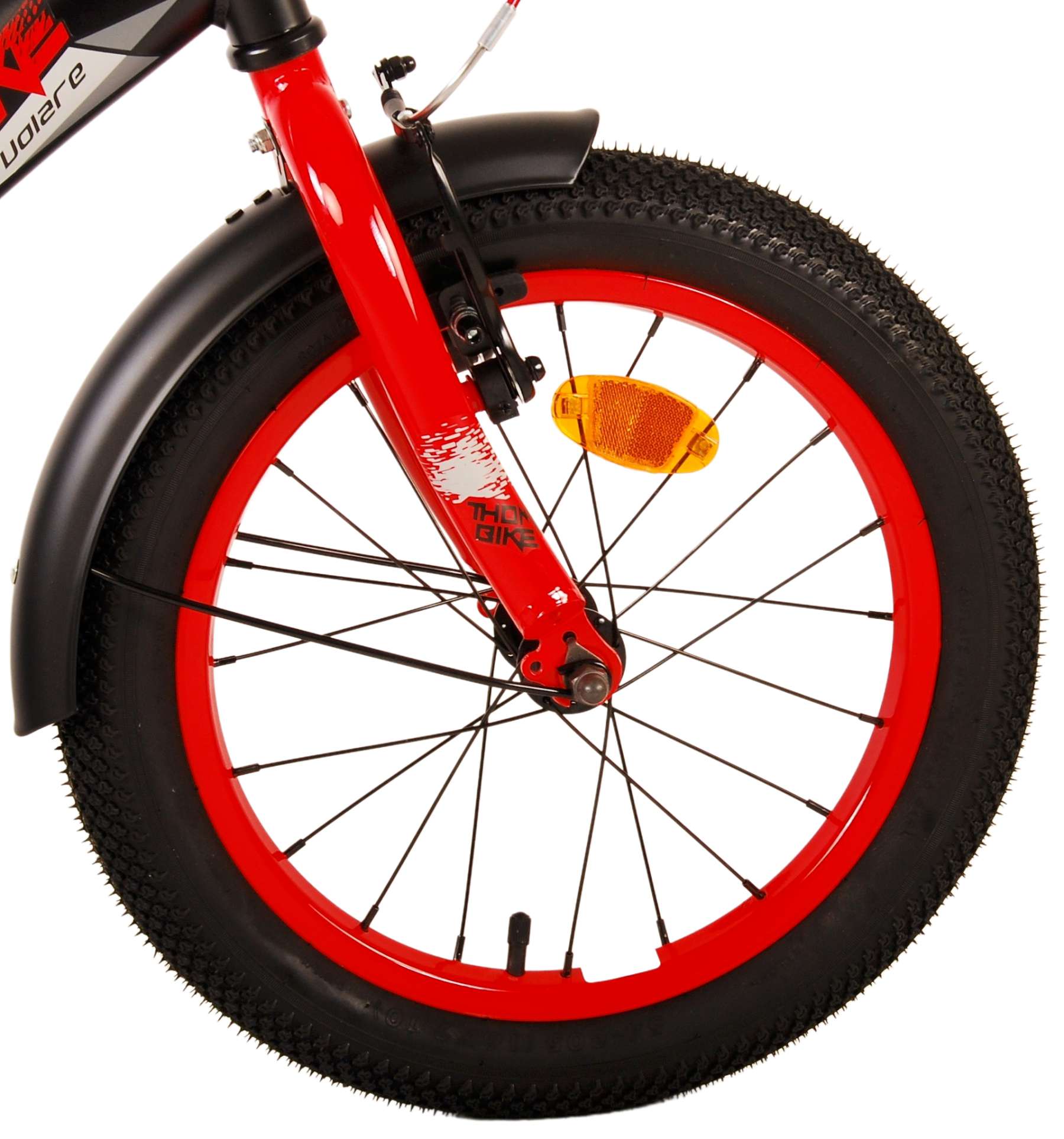 Volare Thombike Children's Bicycle - Boys - 16 pouces - Black Red