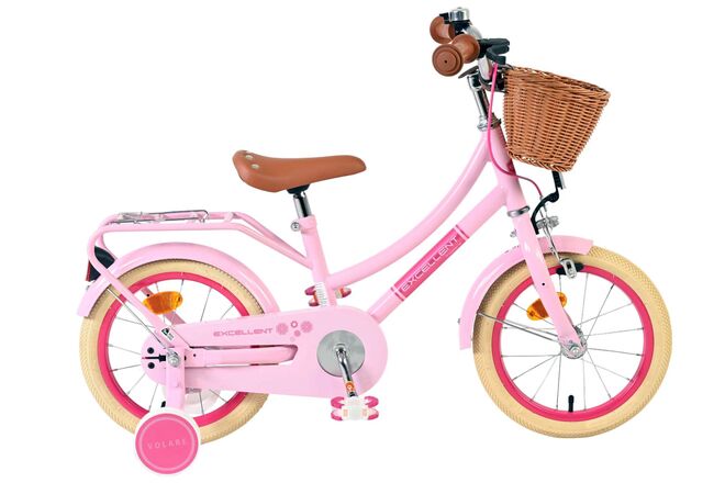 Excellent vélo pour enfants Volare - filles - 14 pouces - rose