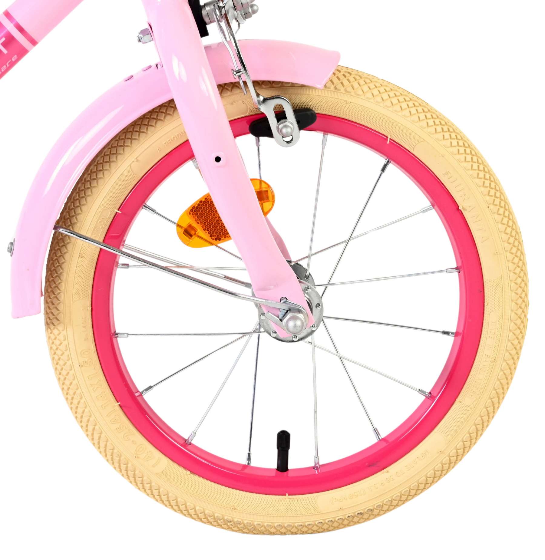 Excellent vélo pour enfants Volare - filles - 14 pouces - rose