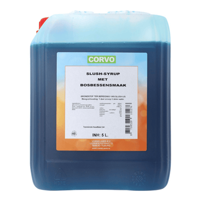 Sirop de barbotine Corvo myrtilles (5 litres)
