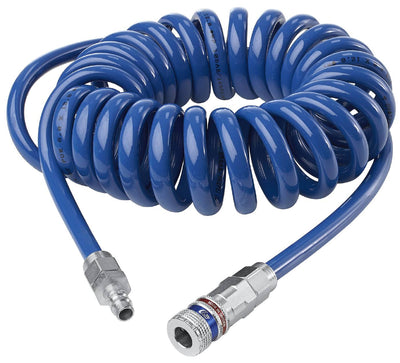 Whispair Spiral tuyau bleu 8 mm