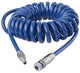 Whispair Spiral tuyau bleu 8 mm