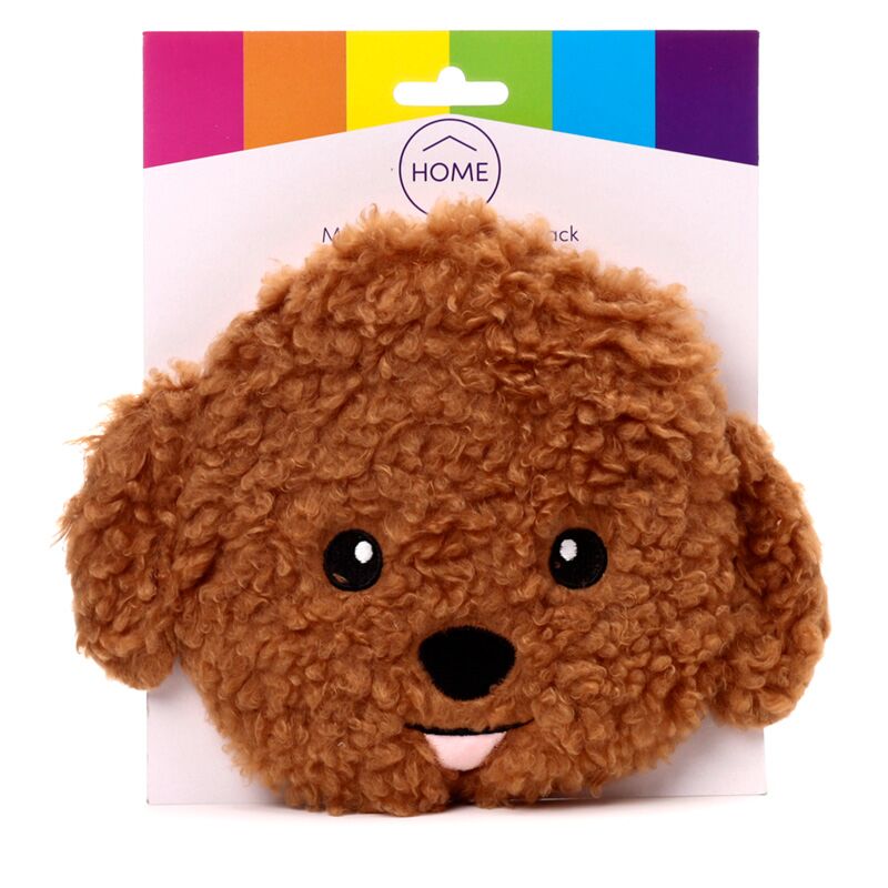 Cavapoo Dog Head micro-ondes thermand lavande blé