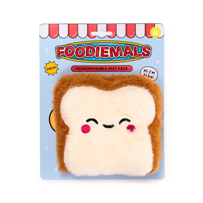 Toast Foodiemals Pluche Heatpack Lavender Tarwe