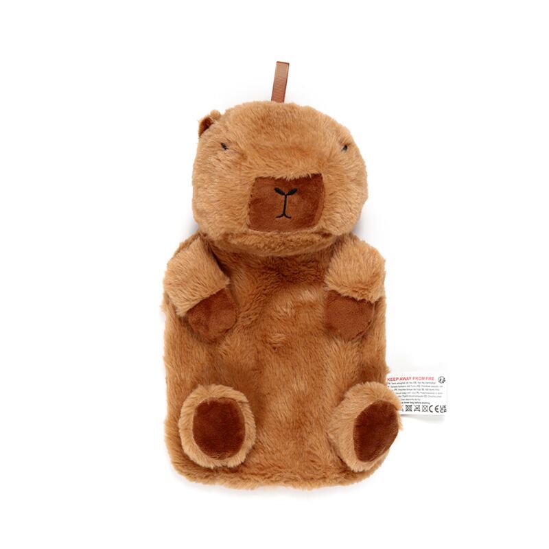 Capybara 650 ml couvercle en peluche à eau chaude