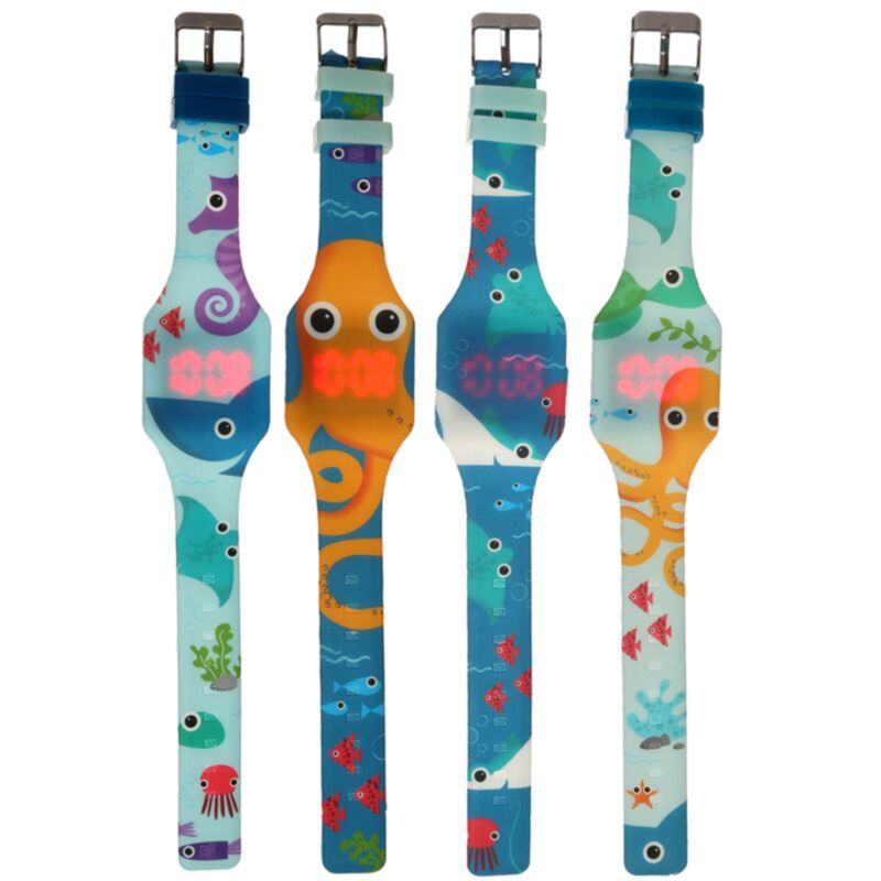 Splosh Zeeleven Digital Silicone Watch
