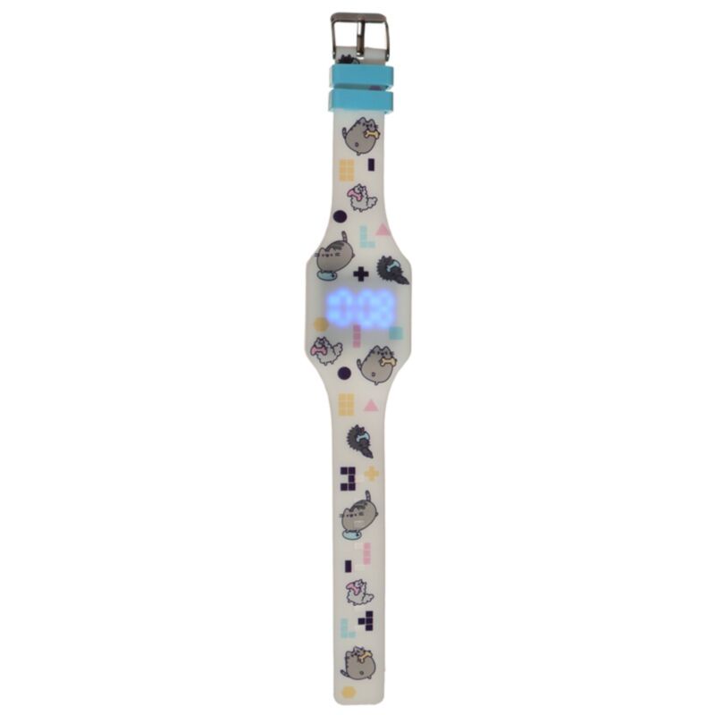 Montre en silicone numérique Pusheen Cat