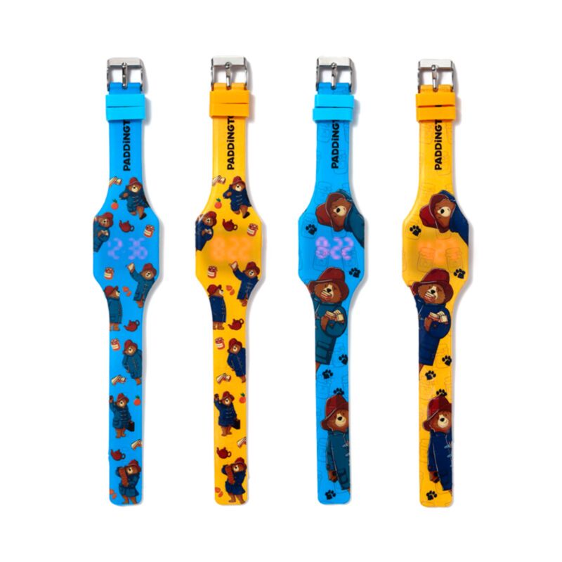 Paddington Bear Digital Silicone Watch