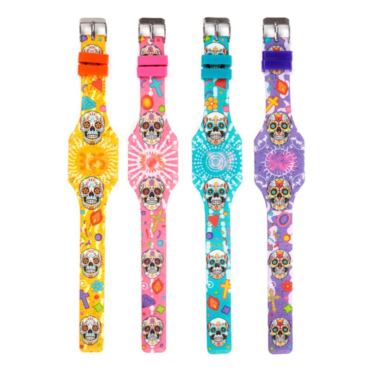 Slide de Los Muertos Watch en silicone numérique