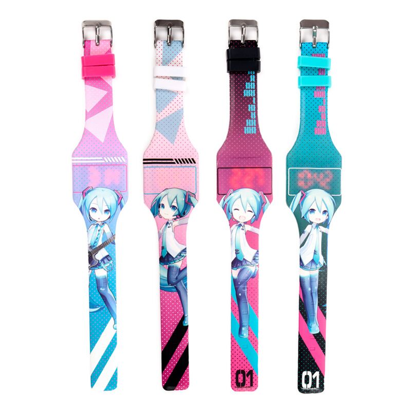 Hatsune Miku Digital Silicone Watch