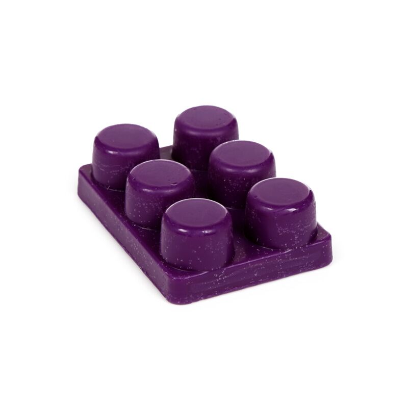 Eden lot de 6 cires fondantes prune cassis