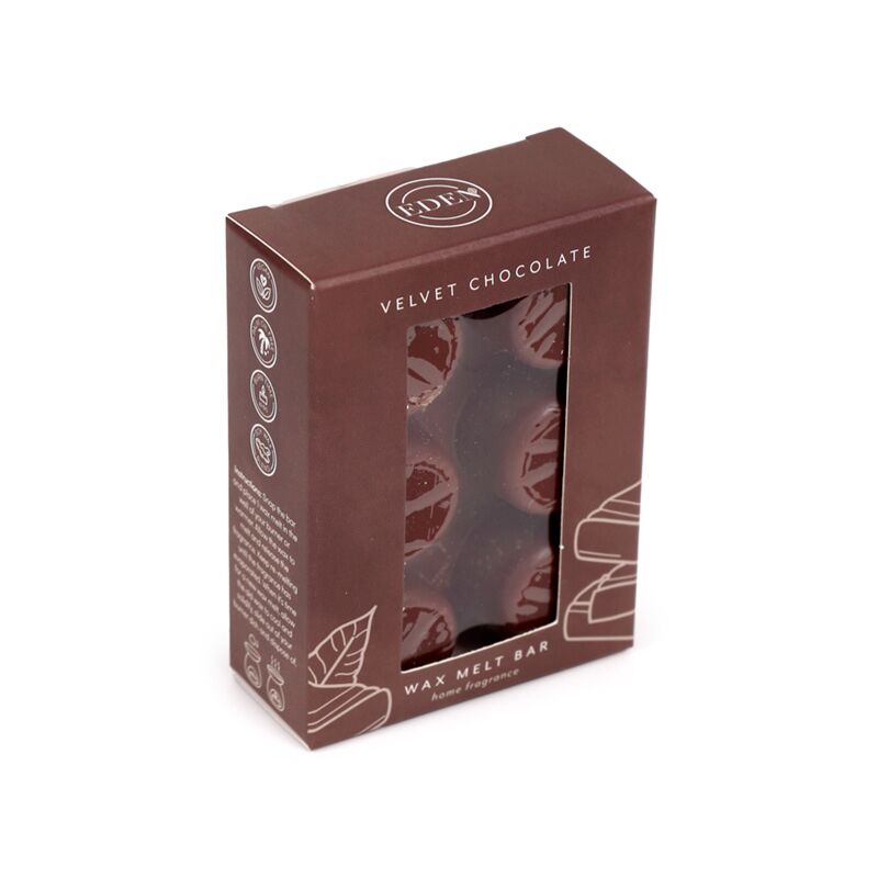 Eden lot de 6 cires fondantes chocolat
