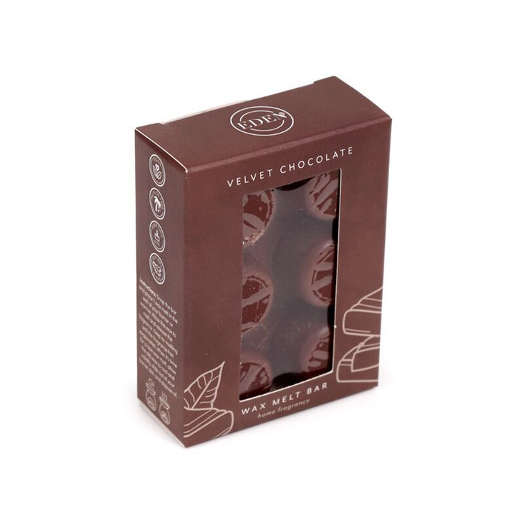 Eden lot de 6 cires fondantes chocolat