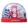 London Souvenir Red Phone Cell Royal Wachter Snow Bol L