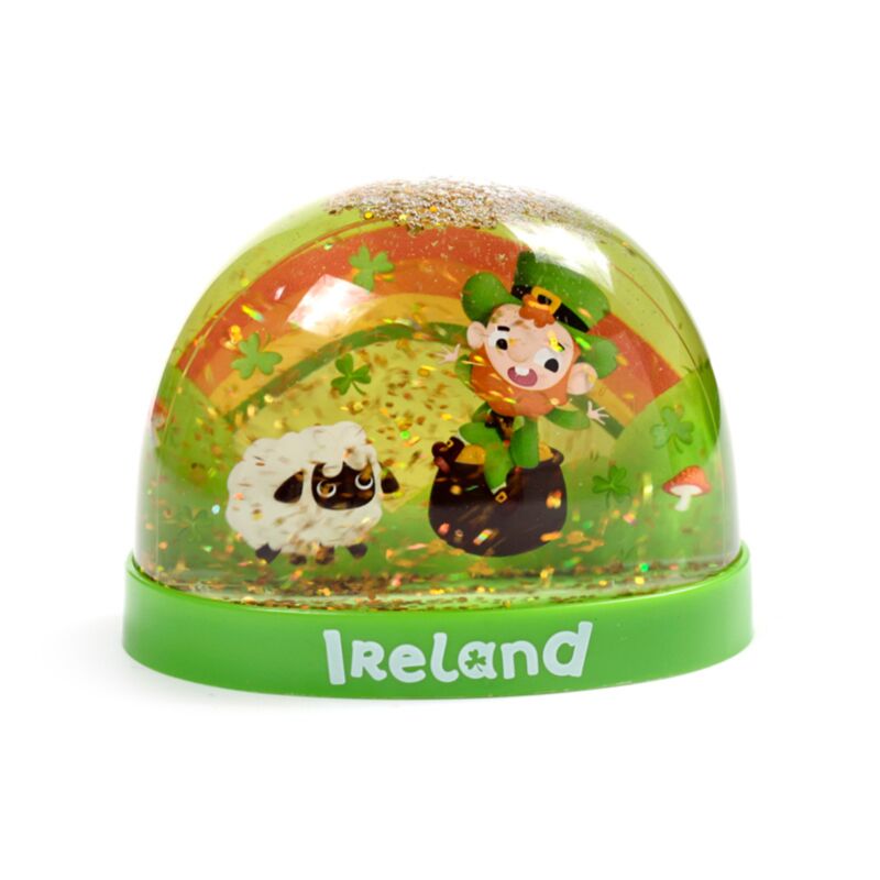 Bonheur irlandais grand bol de neige scintillante