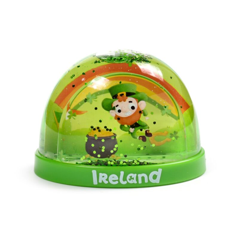 Irish Happiness Ireland Medium Glitter Snow Bol
