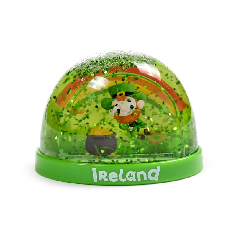 Irish Happiness Ireland Medium Glitter Snow Bol