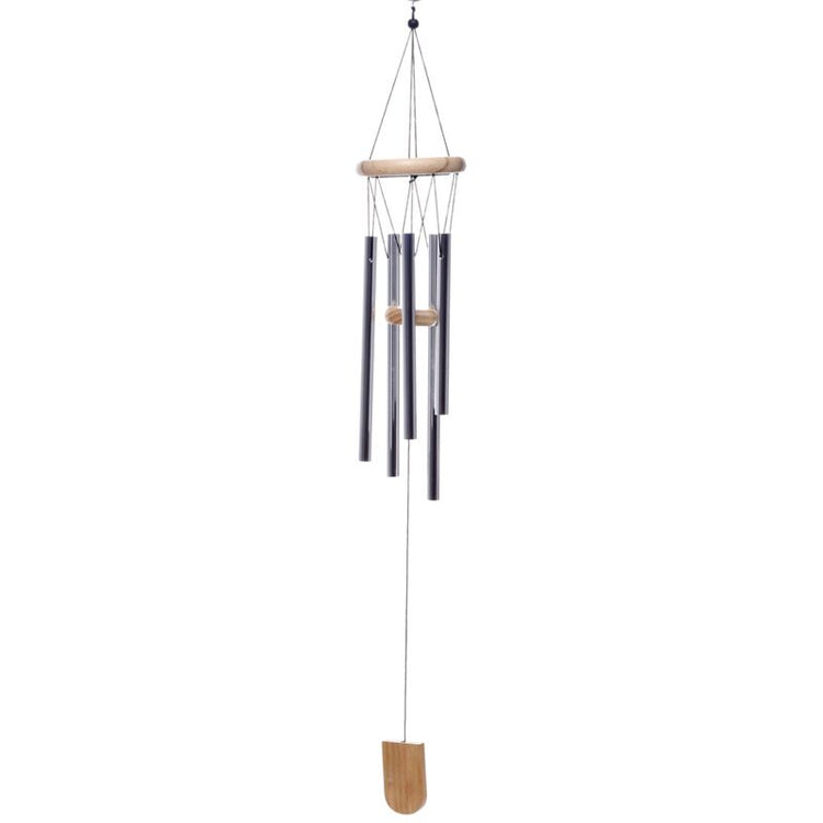 Gong en bois avec tubes métalliques 58 cm