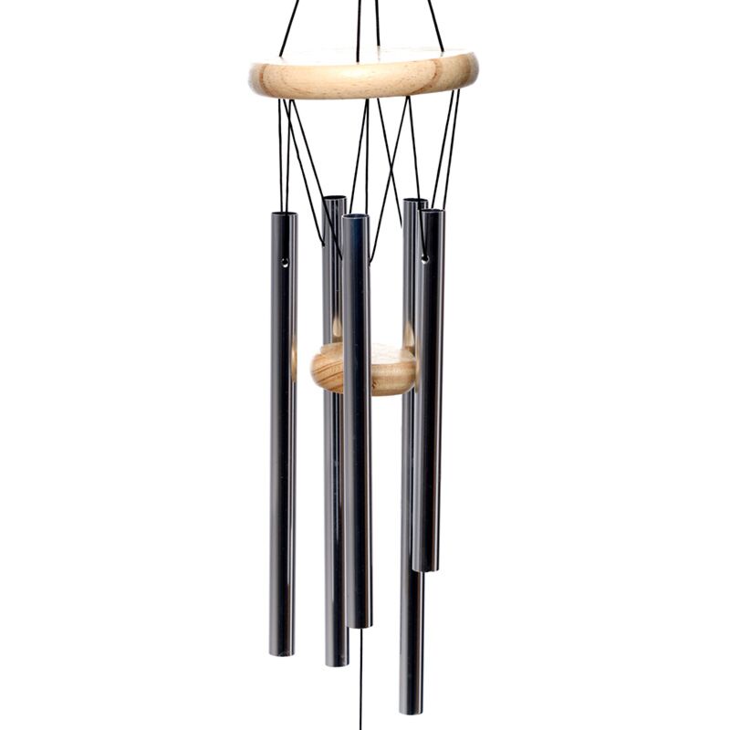 Gong en bois avec tubes métalliques 58 cm