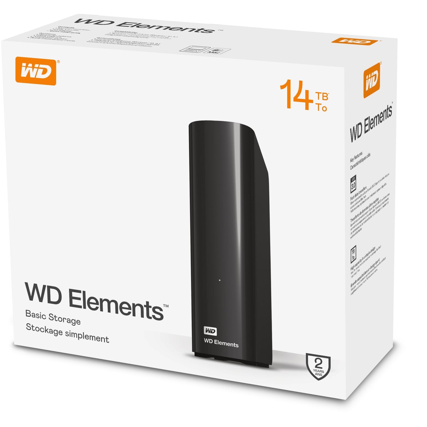 Bureau des éléments WD, 14 To