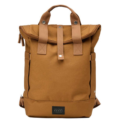 Weathergoods Suède sac à dos city bikepack caramel