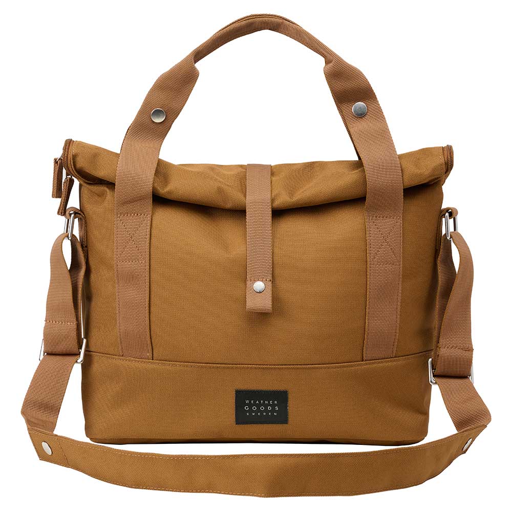 Weathergoods Suède sac à bandoulière sacoche de vélo de ville caramel
