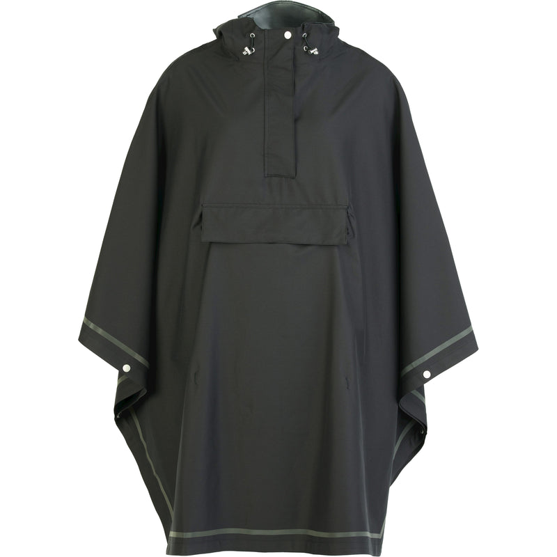Weathergoods Sweds Weathergoods Suède Poncho Imbris Black S M