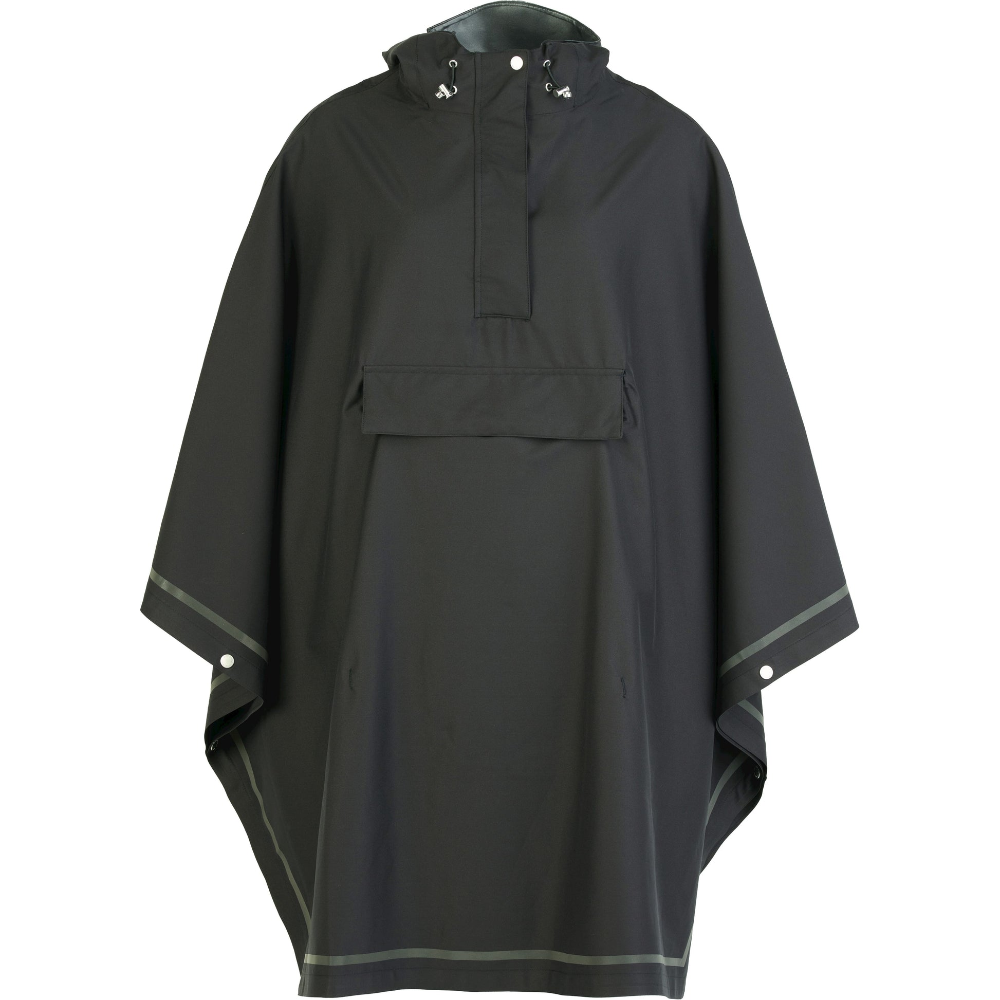Weathergoods suède poncho imbris noir s