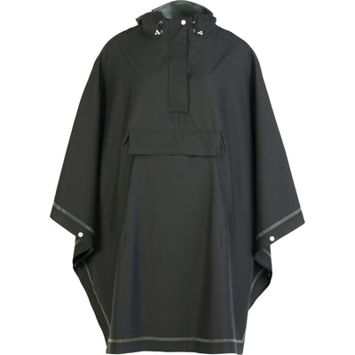 Weathergoods suède poncho imbris noir l