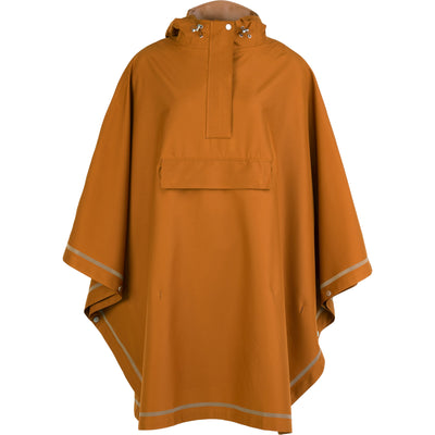 Weathergoods suède poncho imbris cuivre s