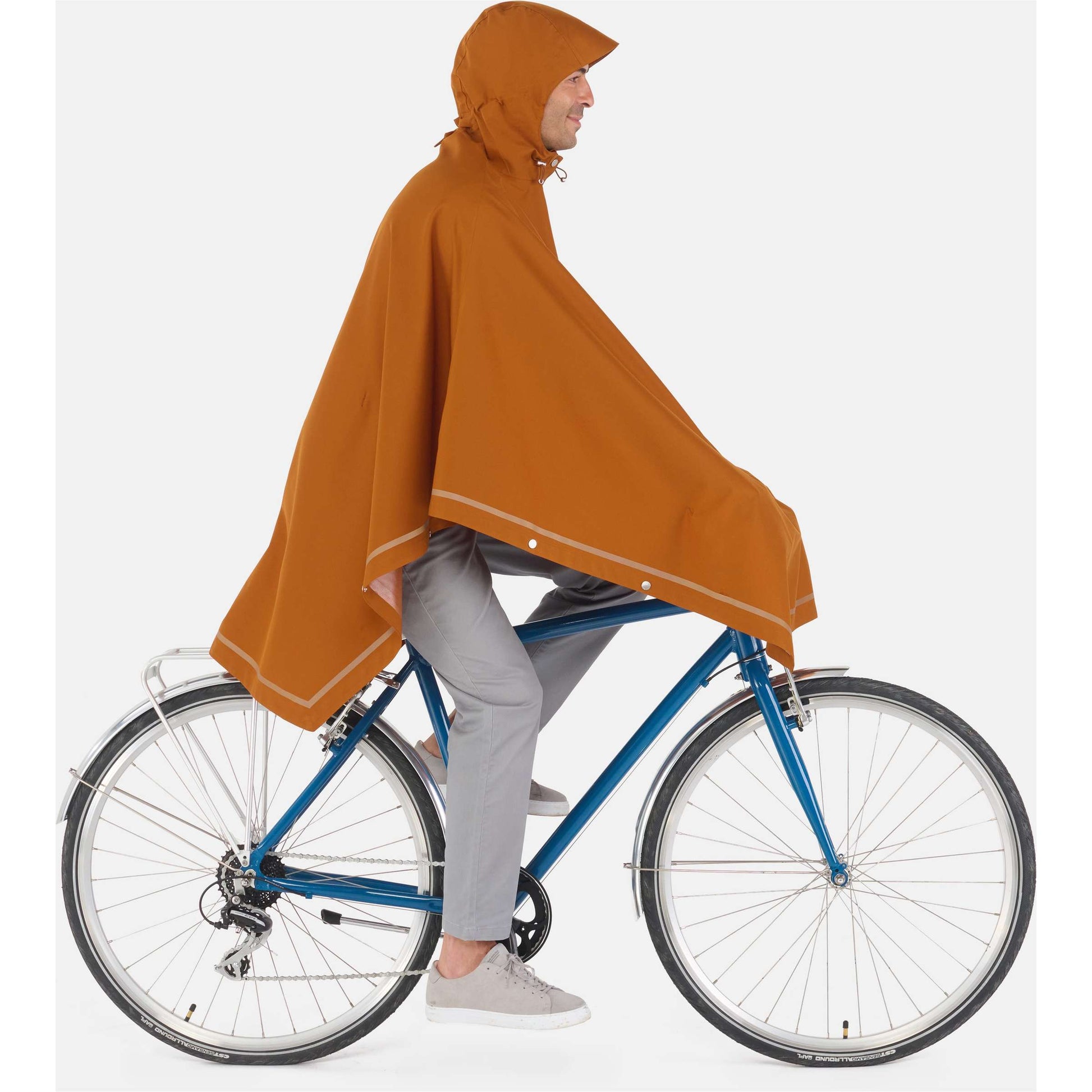 Weathergoods Sweds Weathergoods Suède Poncho Imbris Copper S M